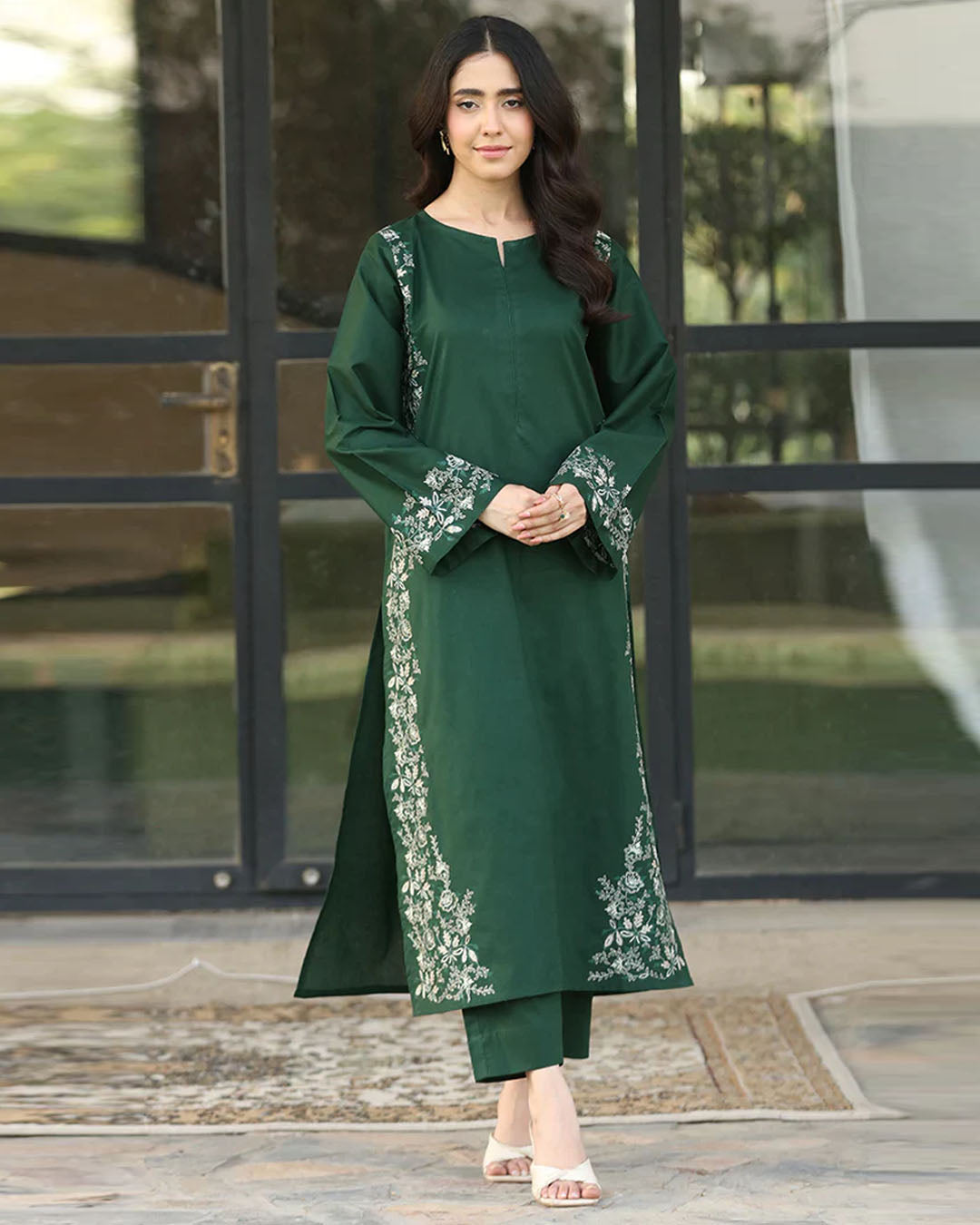 Khaas 2 Piece Stitched Suit - 371 G