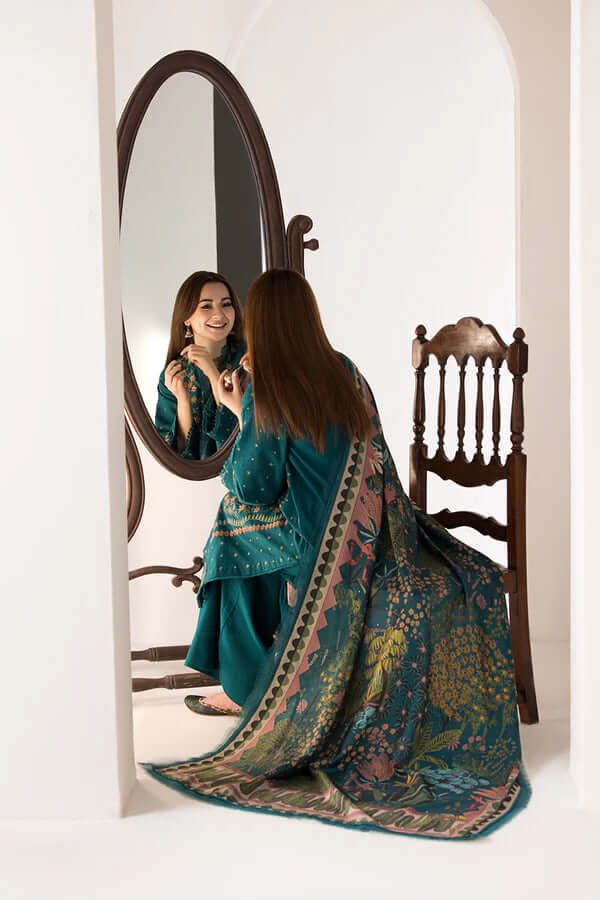 Sobia Nazir Air jet Dhanak Fabric