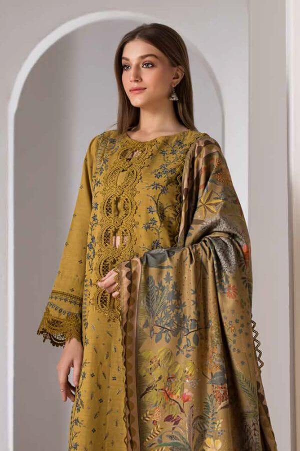 Sobia Nazir Air jet Dhanak Fabric