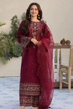 Qalamkar Dhanak Fabric