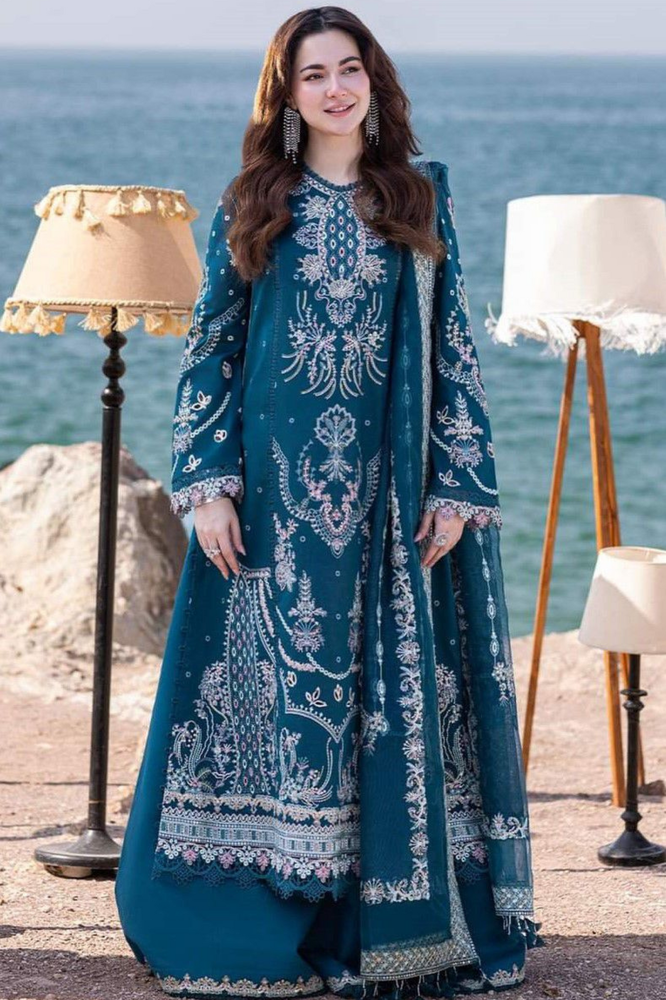 Khaas - Deep Sea Premium Dhanak 3 Pc