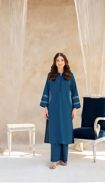 Khaas | Pocket Luxe 2 Pc Lawn Stitched Suit – Summer Collection