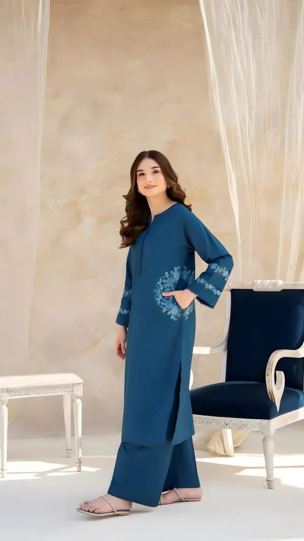 Khaas | Pocket Luxe 2 Pc Lawn Stitched Suit – Summer Collection