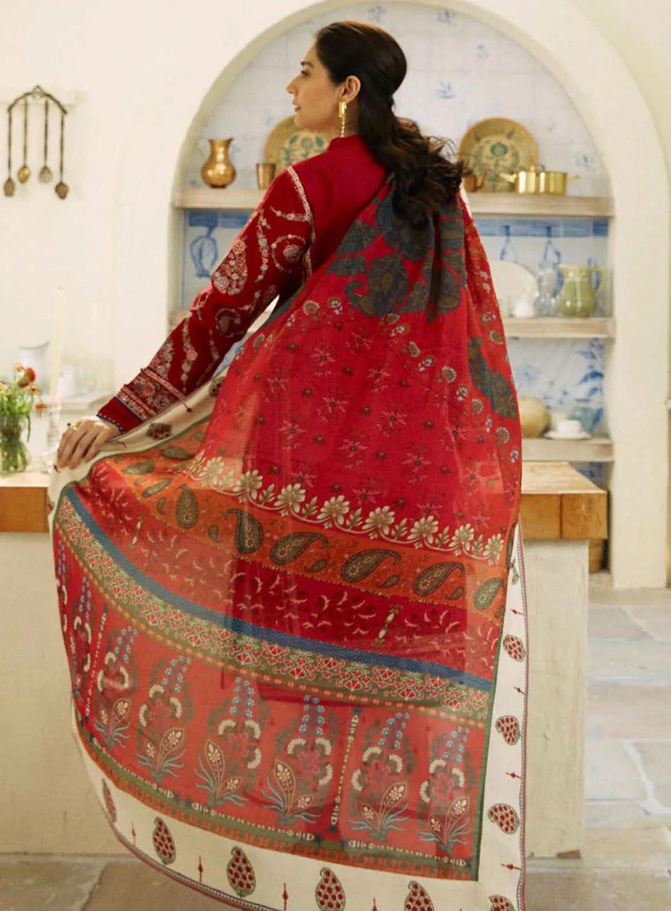 Khaas - Wild Flower Premium Dhanak 3 Pc