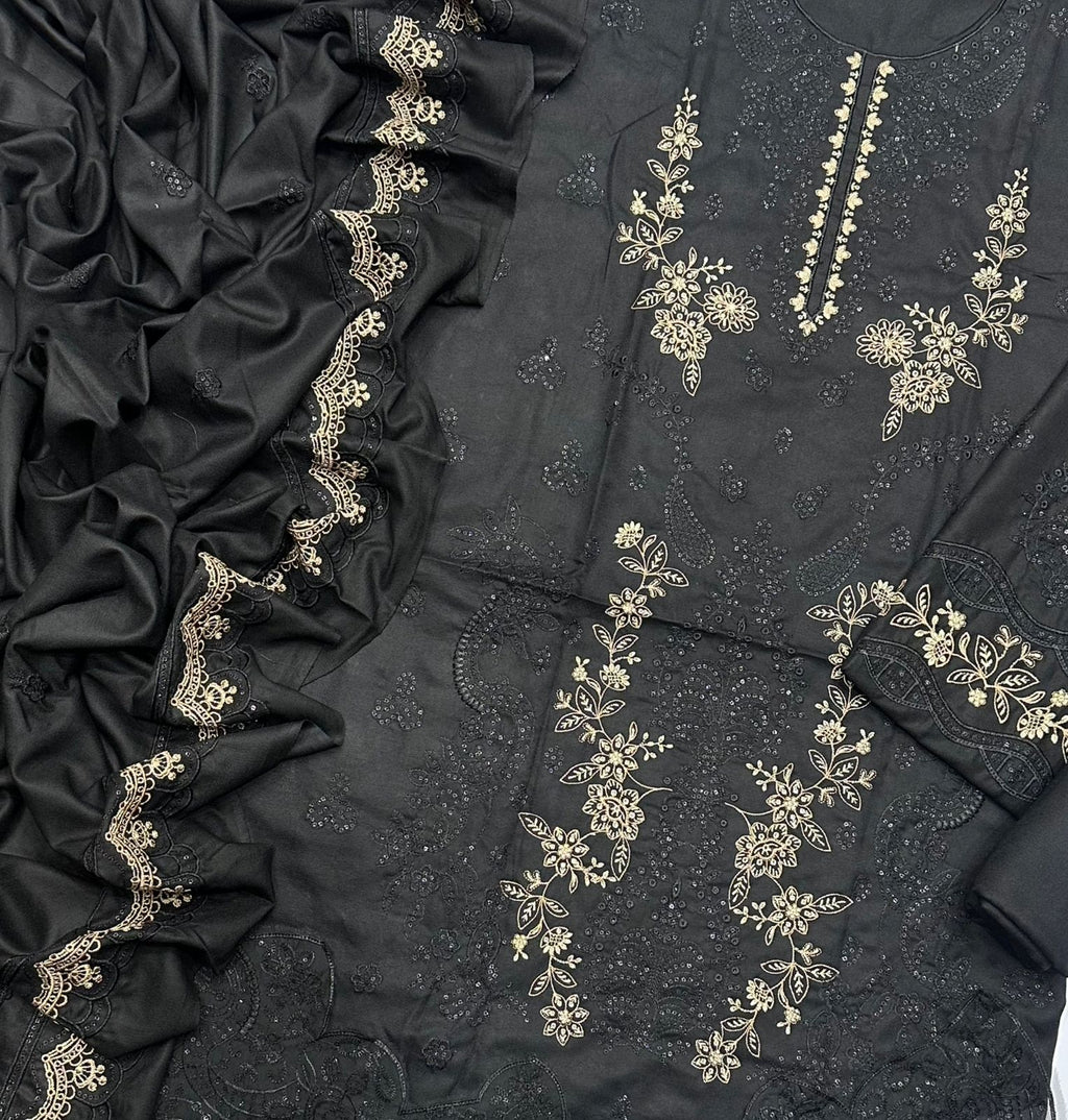 Maria B Dhanak Fabric