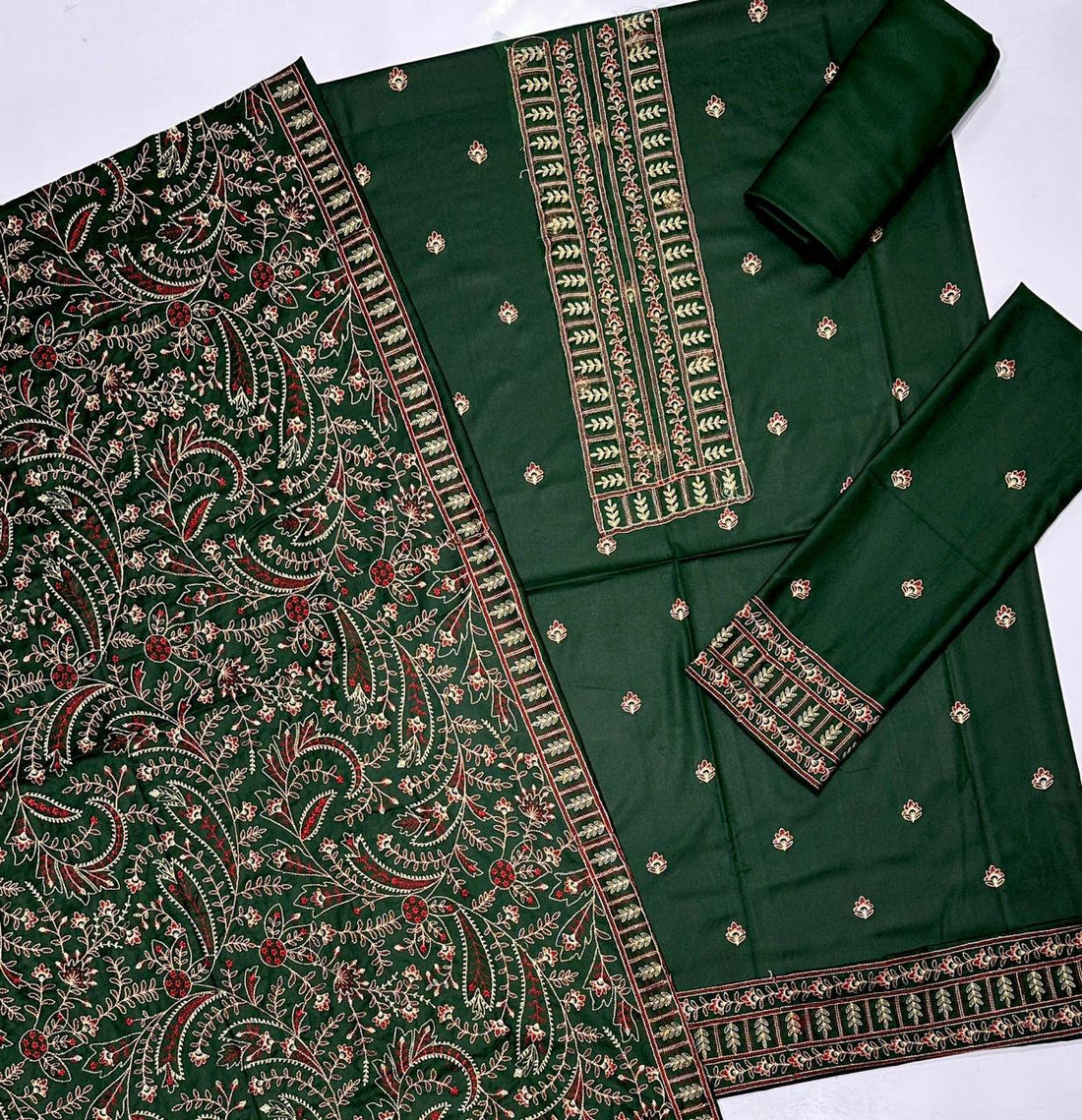 Khaas - Airjet Bana-Dora Dhanak Fabric 1887