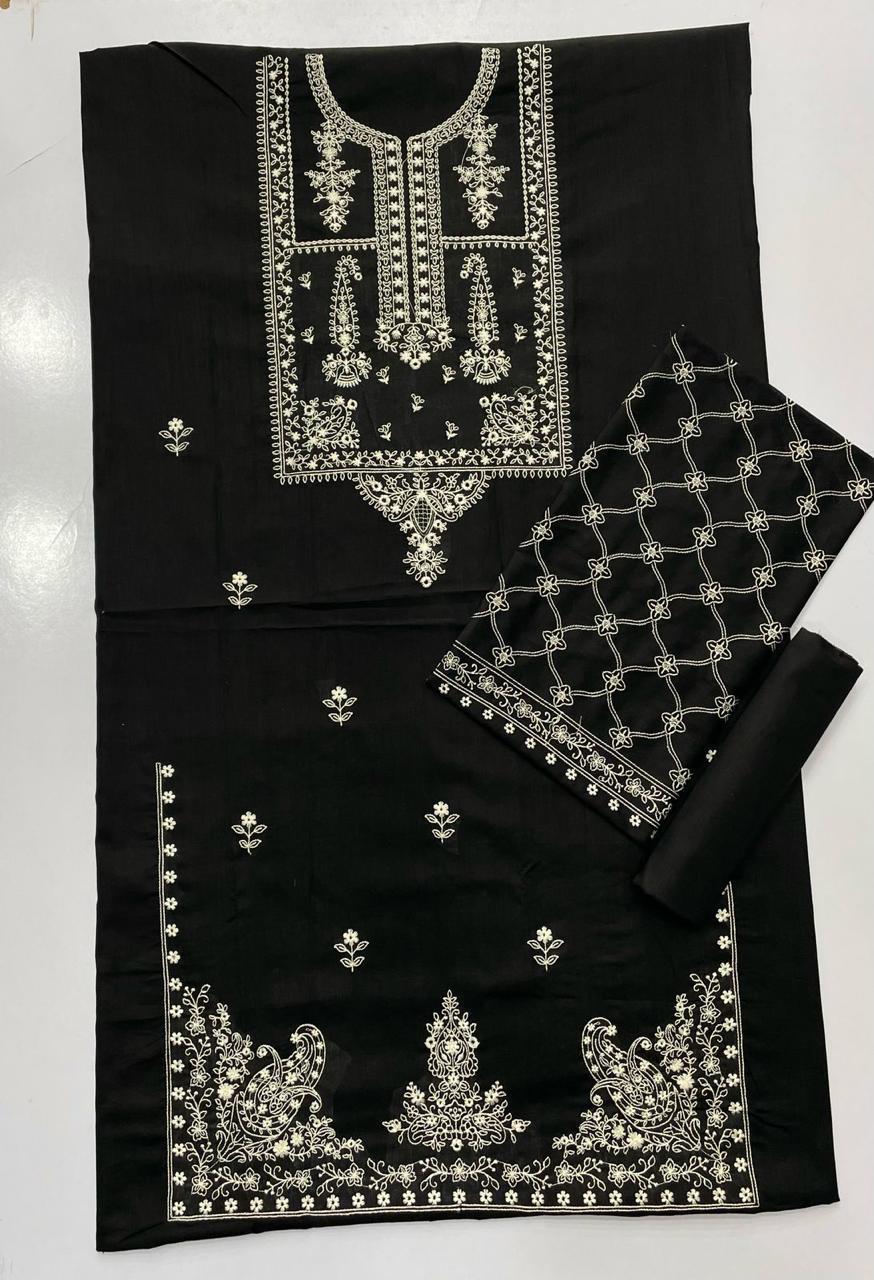 Khaas - Naaz (Black) Premium Embroidered 2-Piece