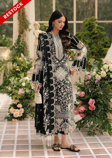 Khaas 4129 | 3 Pc Airjet Lawn Suit – Chikankari Embroidered