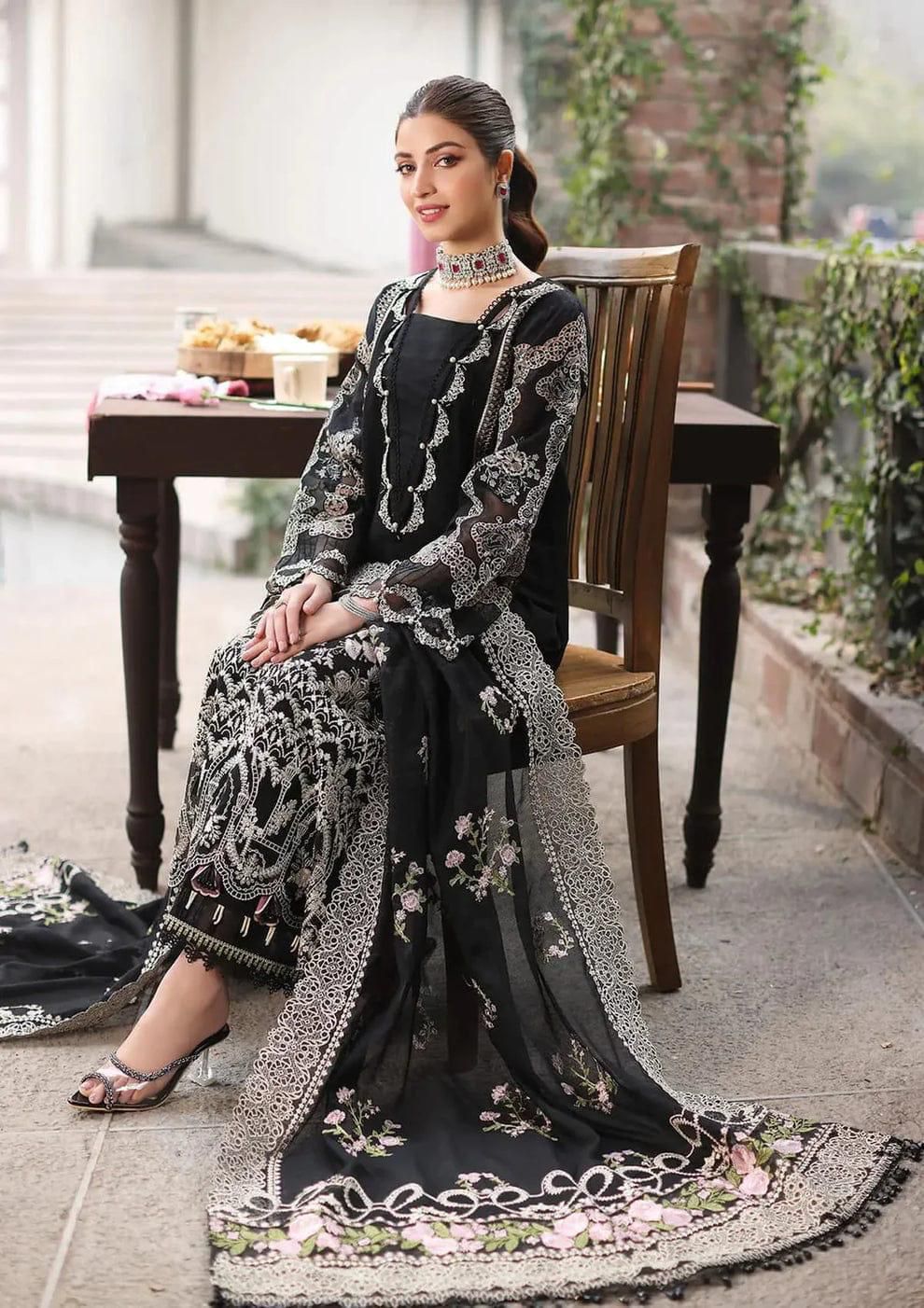 Khaas 6124 | Elaaf 3 Pc Unstitched Airjet Lawn Suit
