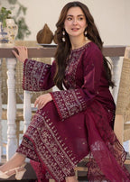 Qalamkar Dhanak Fabric