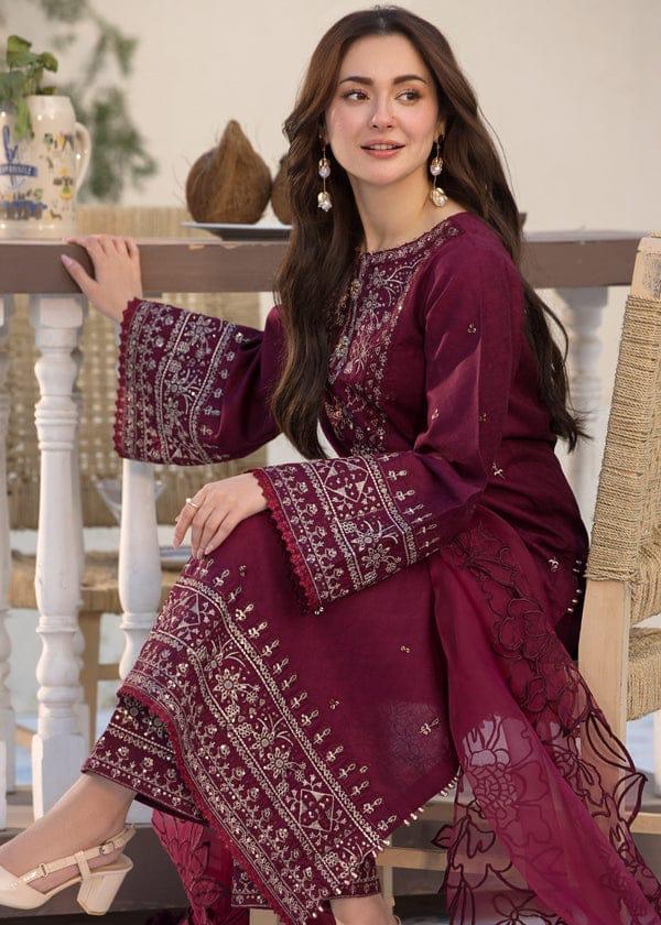 Qalamkar Dhanak Fabric