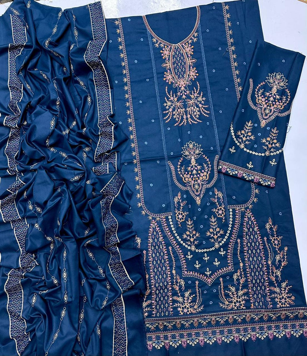 Qalamkar Pure Wool Dhanak