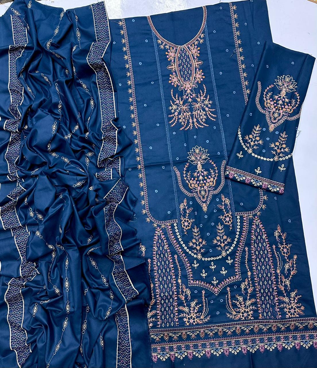 Qalamkar Pure Wool Dhanak