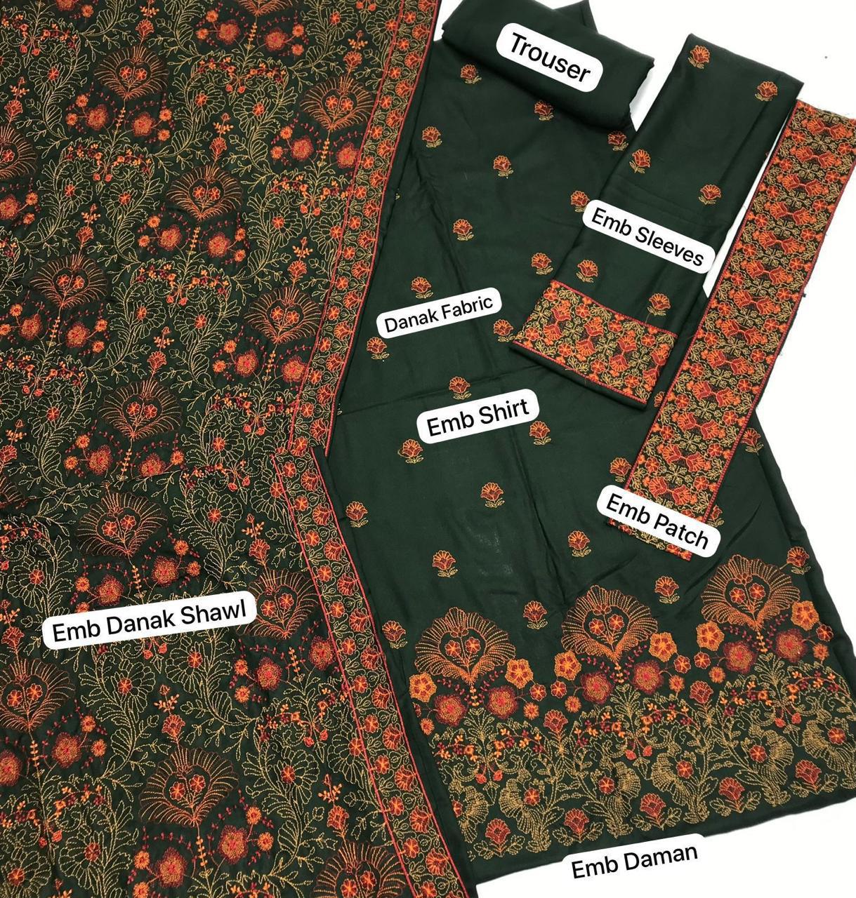 Bareeze Air jet Dhanak Fabric