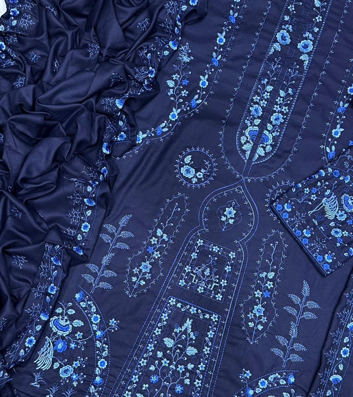 Maria B Airjet Dhanak Fabric