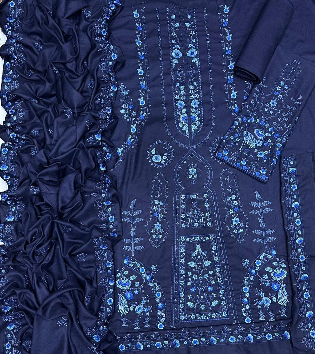 Maria B Airjet Dhanak Fabric