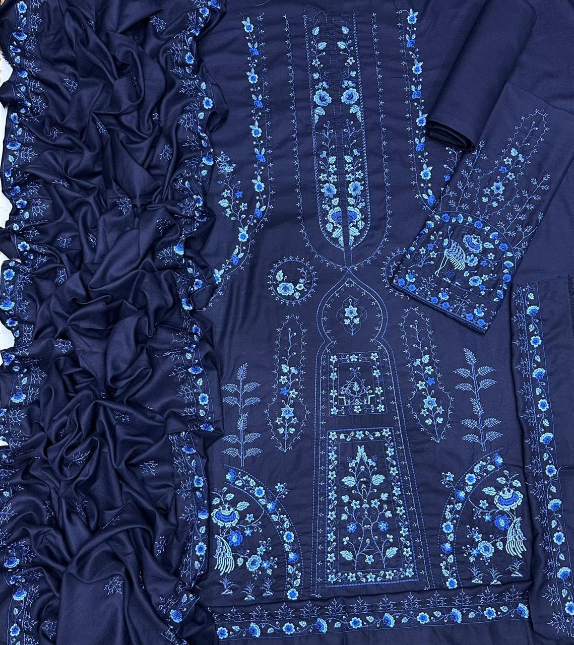 Maria B Airjet Dhanak Fabric