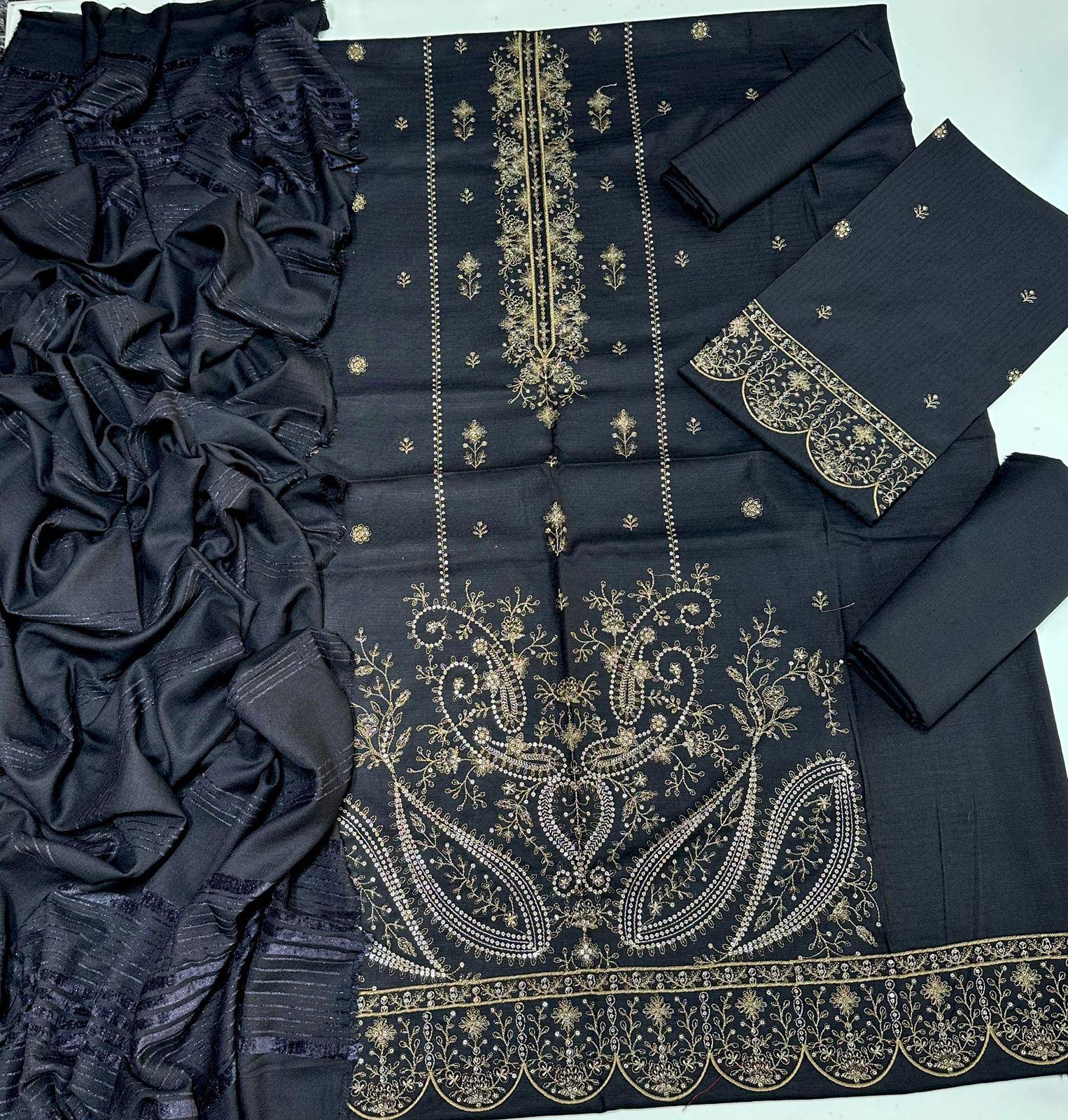 Bareeze Airjet Bana-Dora Dhanak Fabric