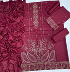 Bareeze Airjet Bana-Dora Dhanak Fabric