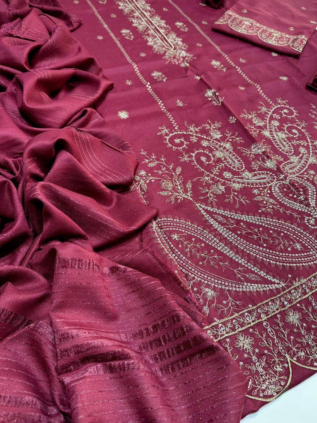 Bareeze Airjet Bana-Dora Dhanak Fabric