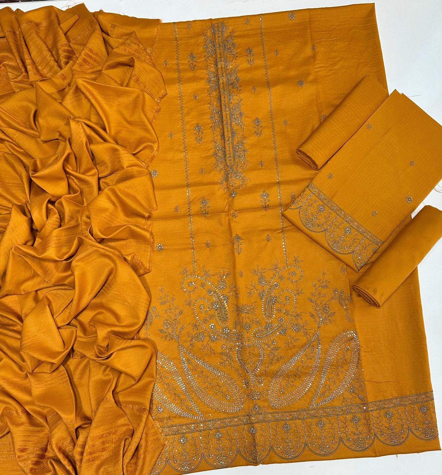 Bareeze Airjet Bana-Dora Dhanak Fabric