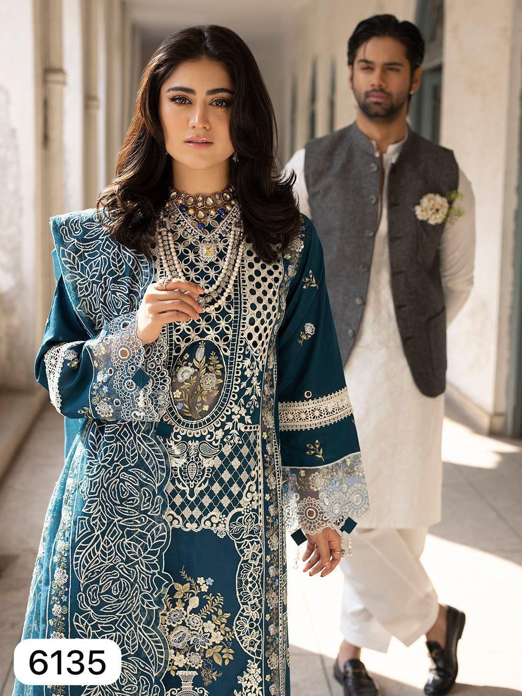 Khaas 6135 | Unstitched 3 Piece Airjet Lawn Collection