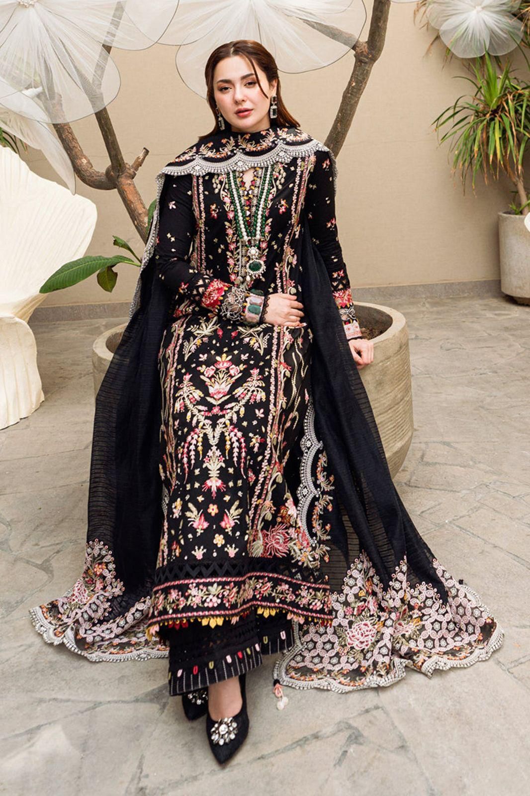Khaas Qalamkar 6501 | Premium Lawn 3 Pc Unstitched Suit