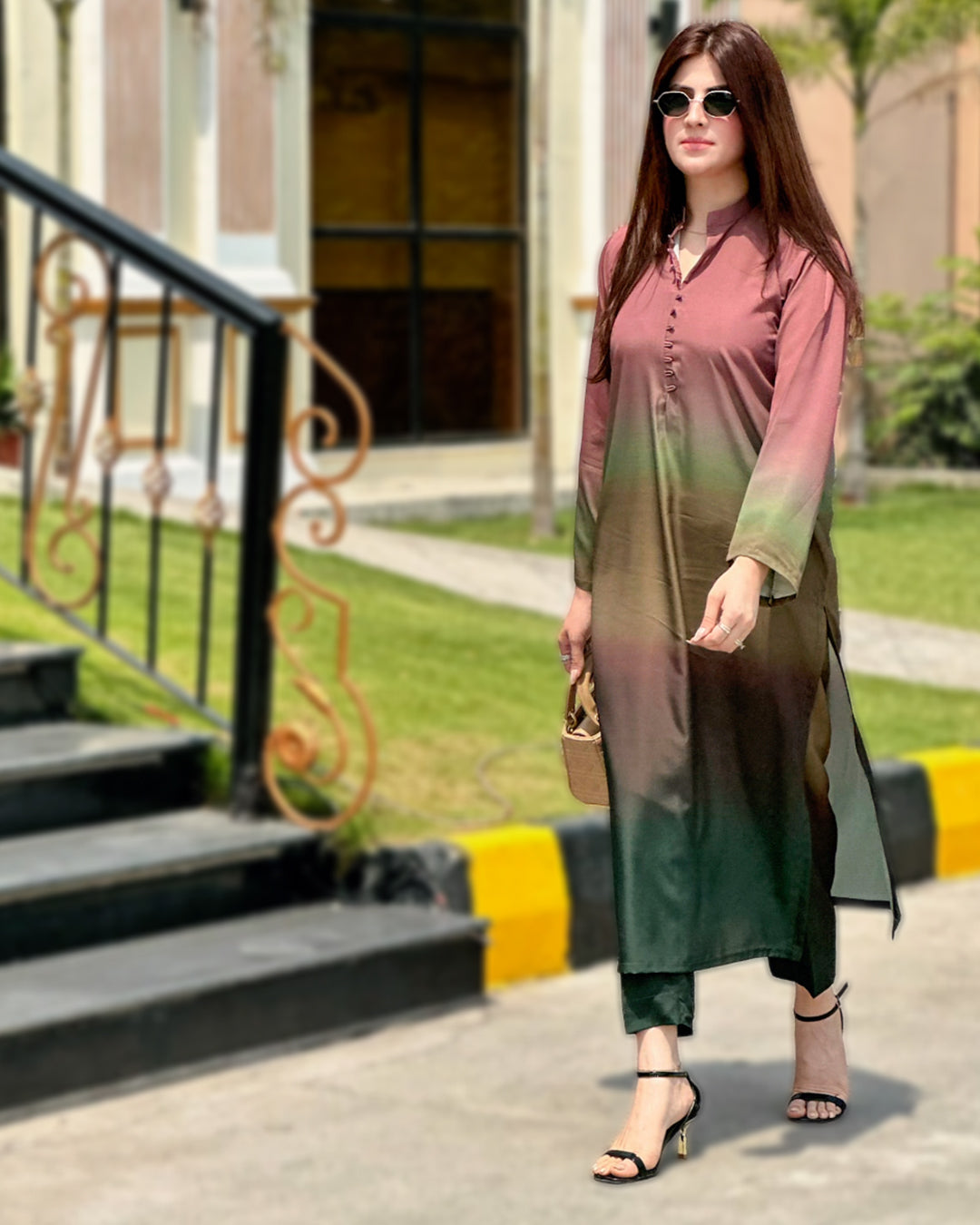 Blossom | Khaas - 395 Premium Printed 2 Pc Stitched Suit