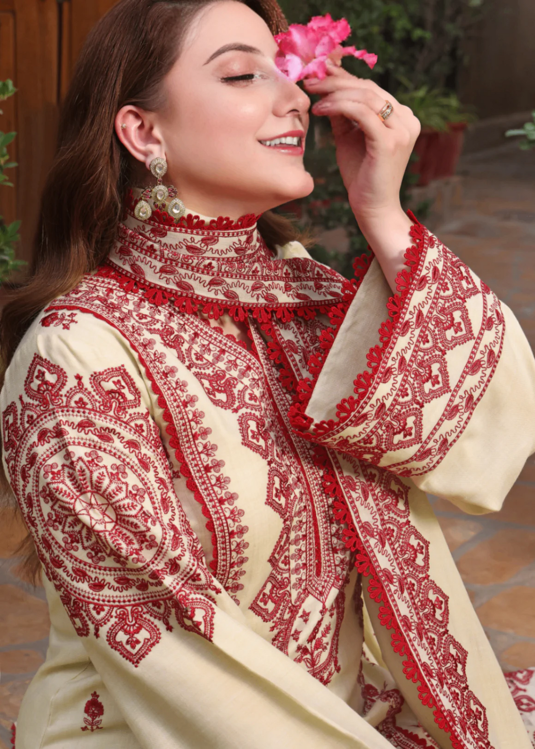 Khaas - Craft-ship Luxury Embroidered 3 Pc
