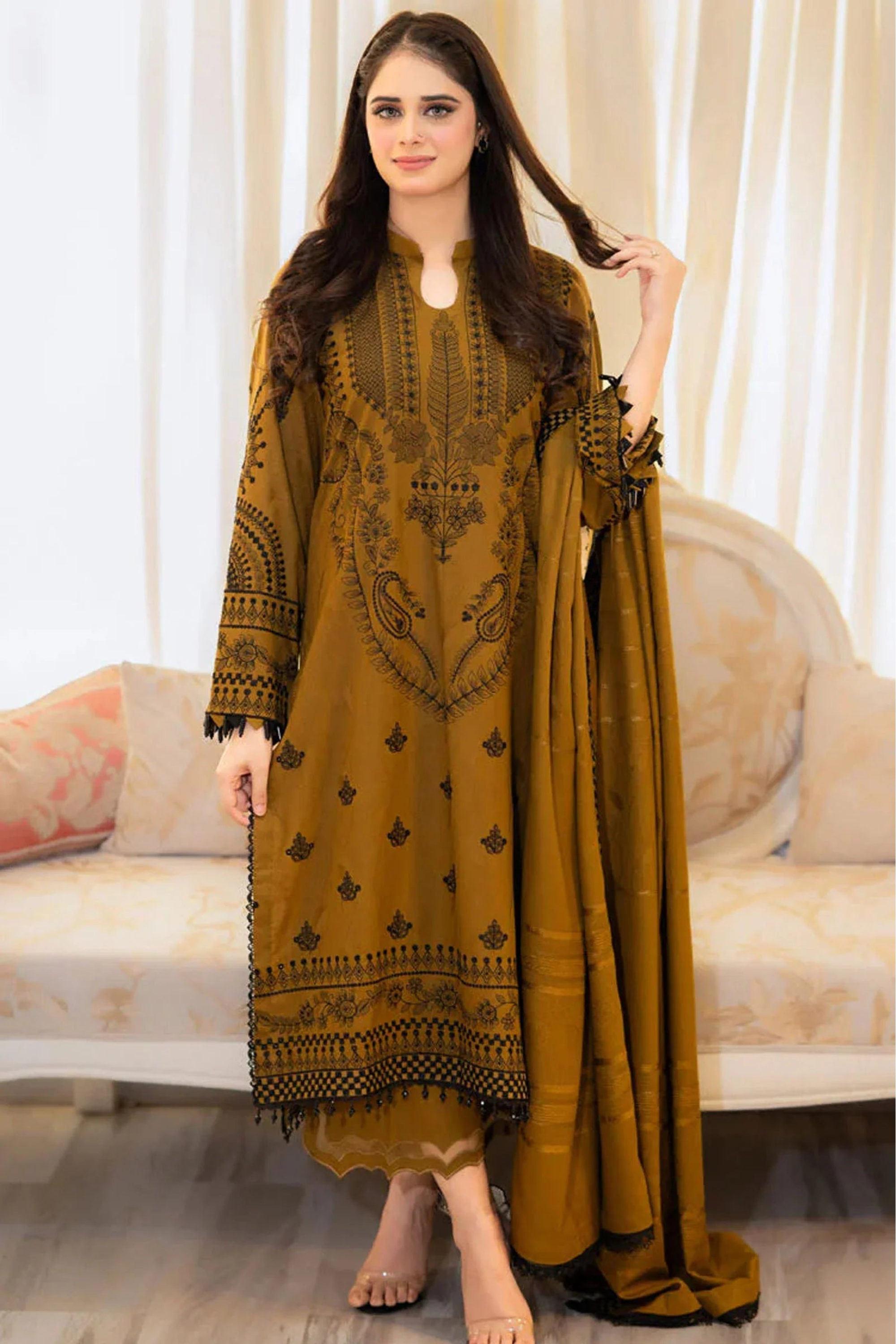 Nakoosh Airjet Dhanak Fabric