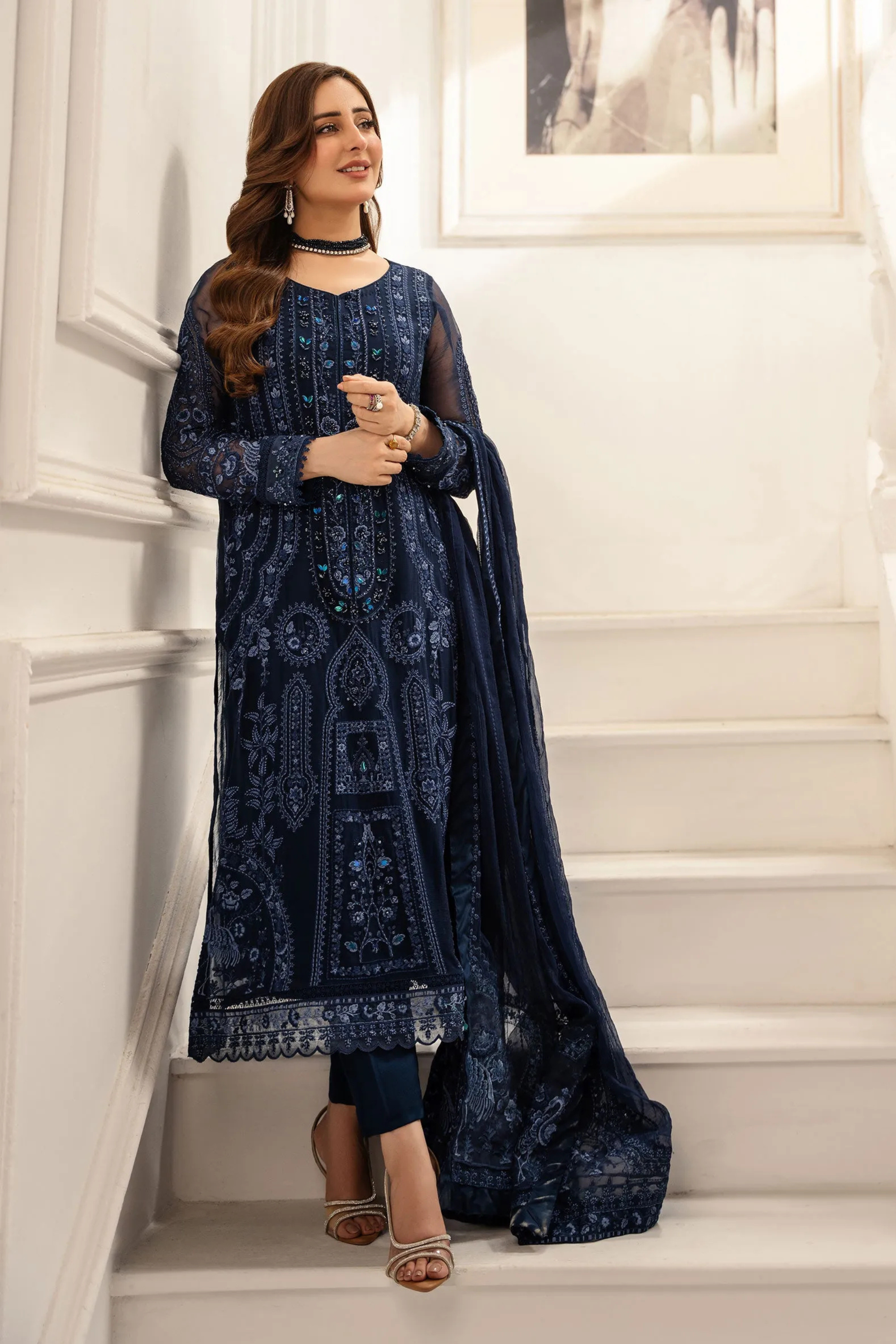 Maria B Airjet Dhanak Fabric