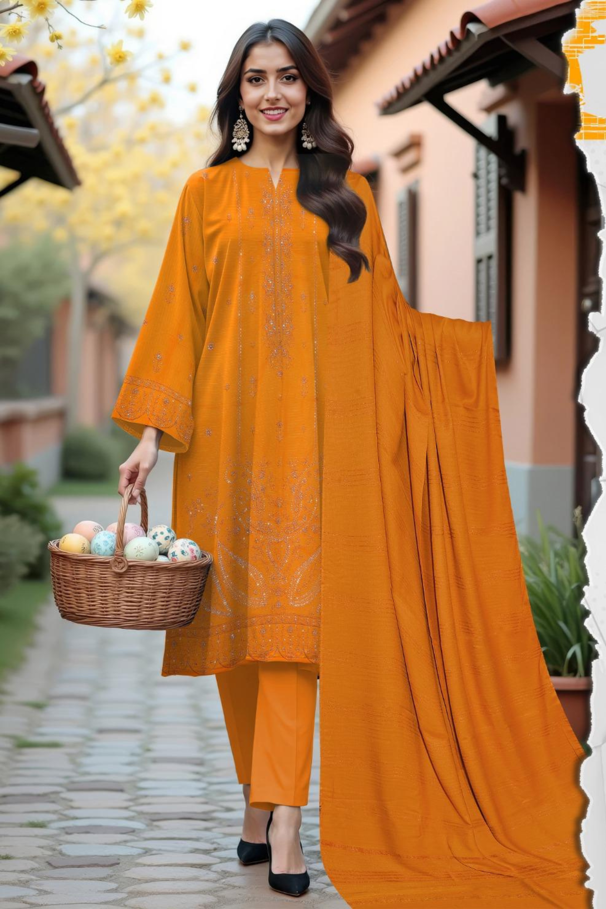 Bareeze Airjet Bana-Dora Dhanak Fabric